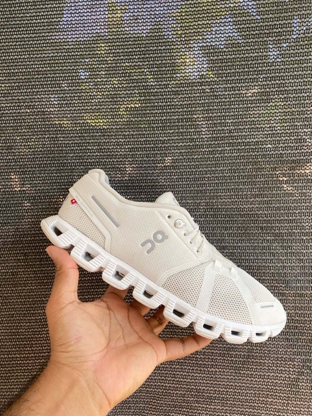 On Women's Cloud 5 Running Shoes in White